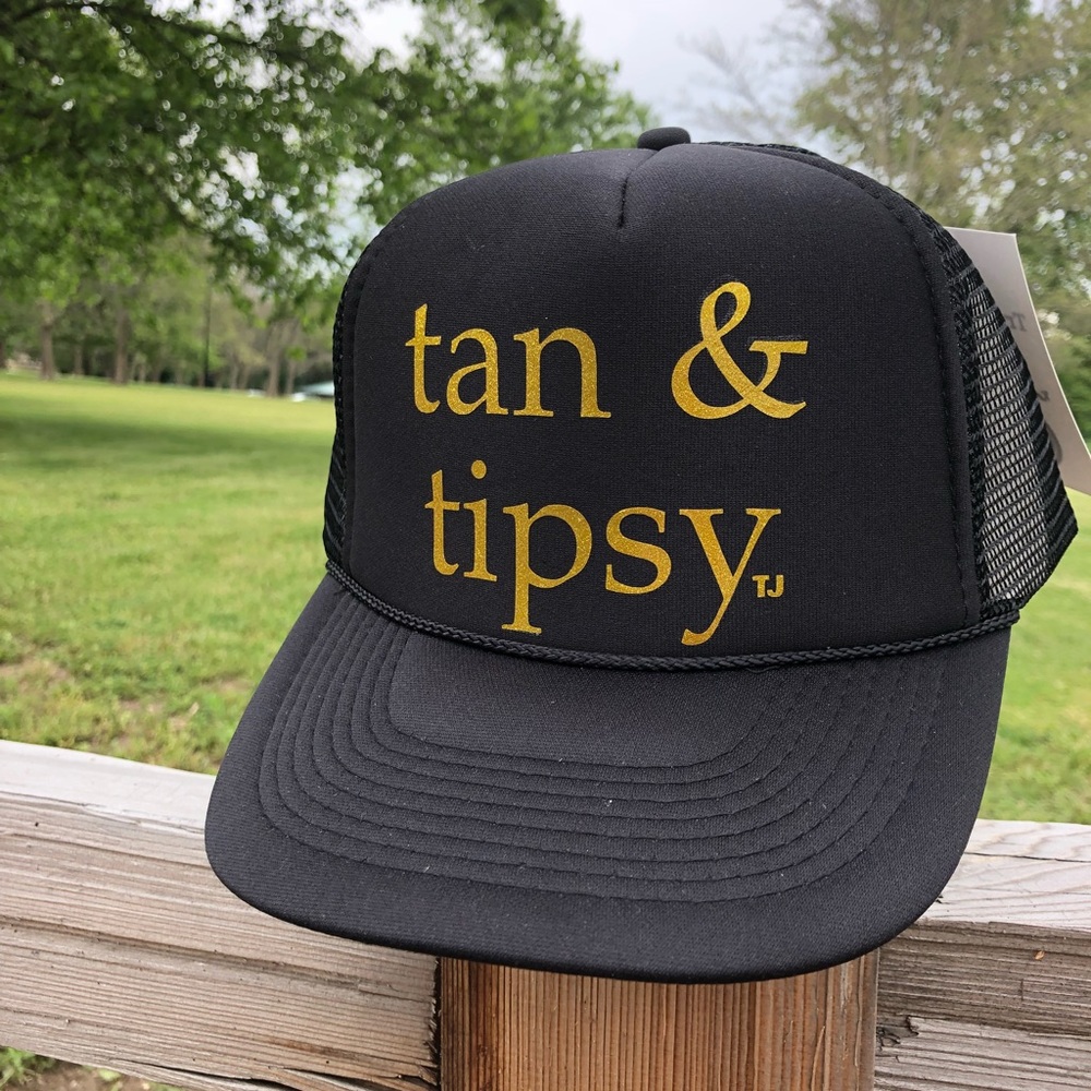 Tan & Tipsy Trucker Hat